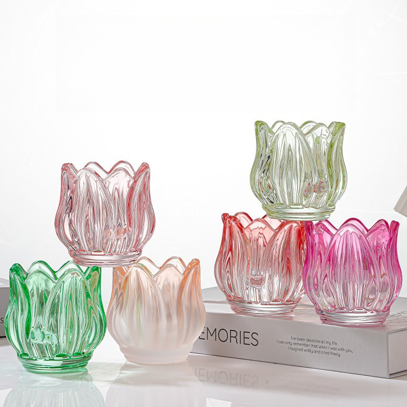Candle Making Glass - Glazen Tulp Kaarsbeker, Sfeerdecoratie, Foto Prop,