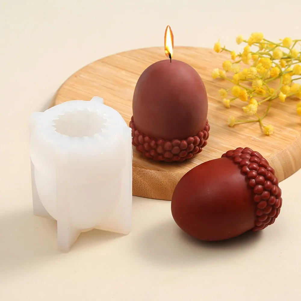 Candle Making Books For Beginners - Grote 3d Dennenappel Siliconen Kaarsvorm Handgemaakte