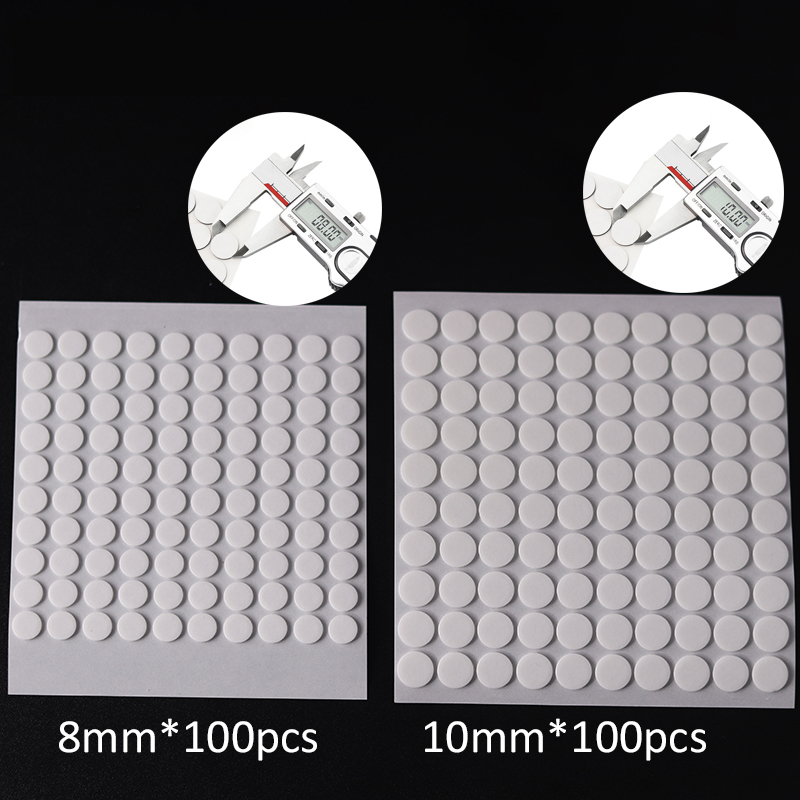 Candle Making Uk - 100Pcs 8Mm 10Mm Wit Kaarsenlont Stickers