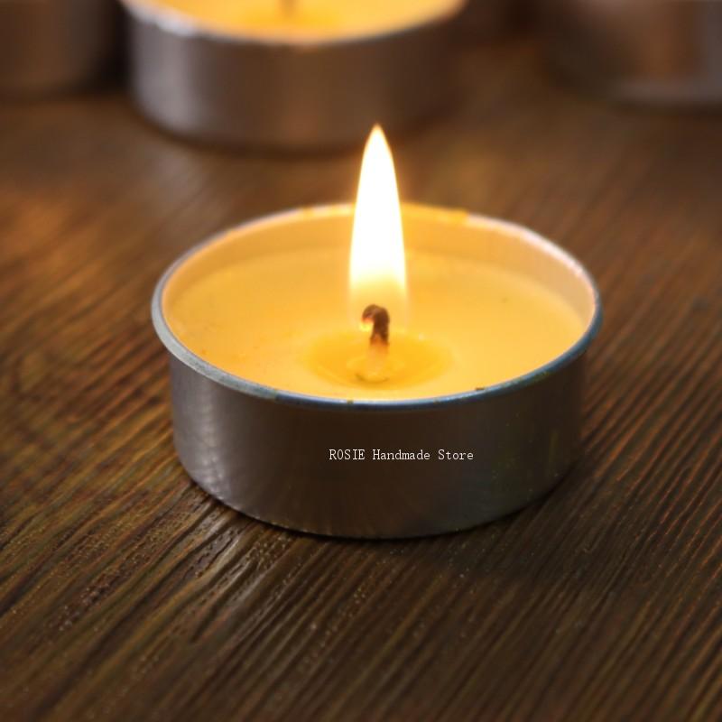 Candle Making Easy - Lege Thee Wax Cirkelvormige Aluminium Doos