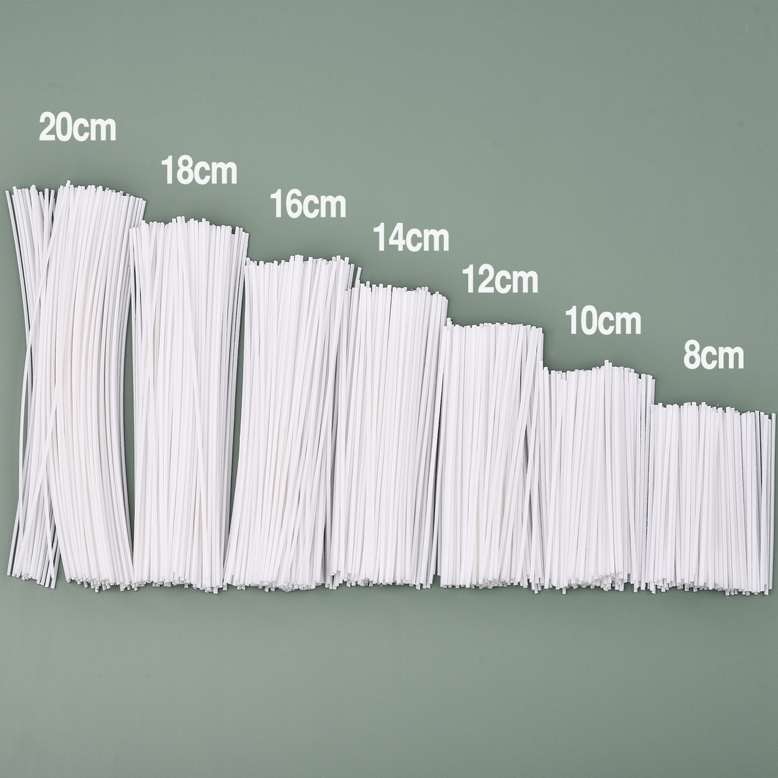 Soy Wax Pillar Blend - 50/100 Stuks Gewaxt Katoen Kern Kaars