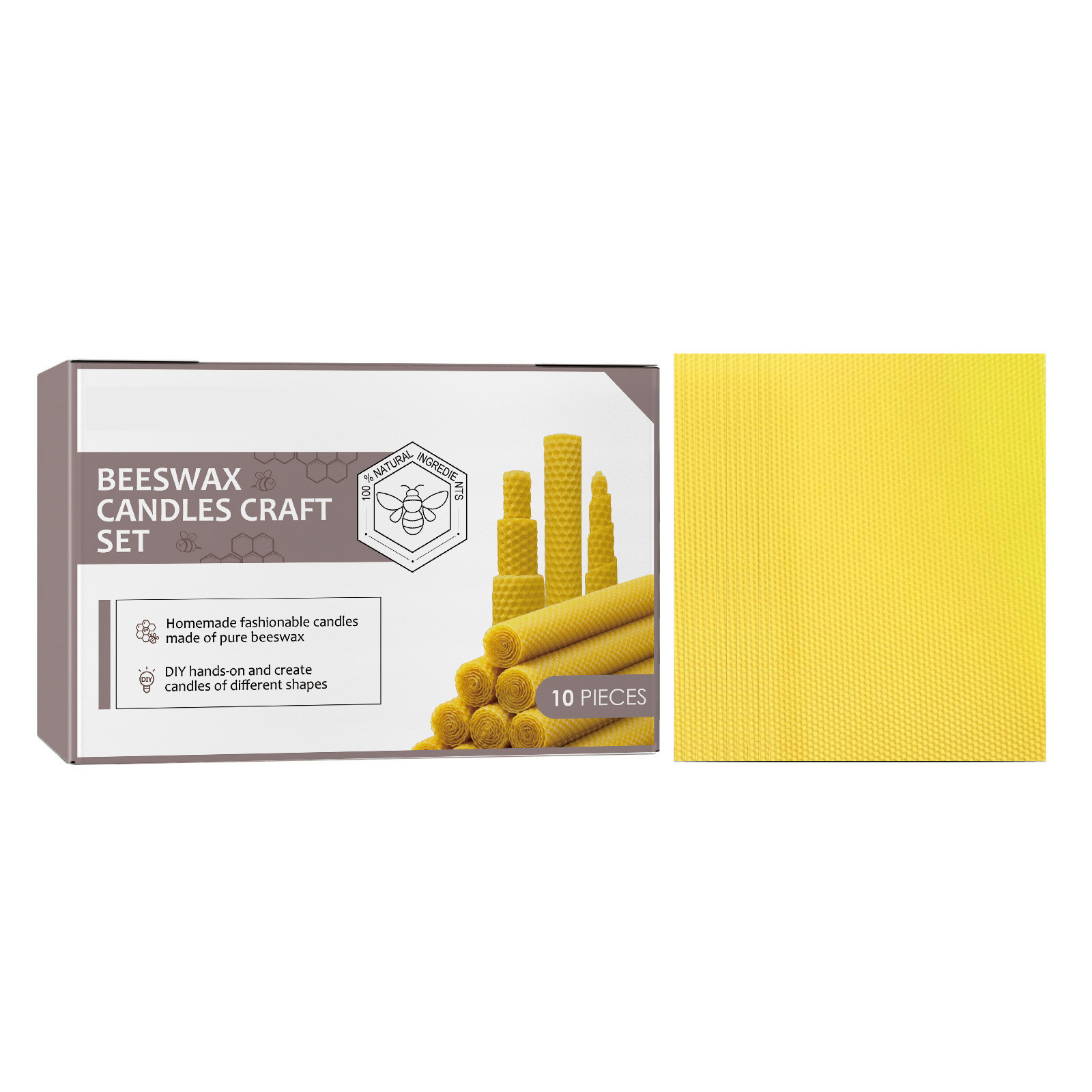 Candle Making Event - Bijenwasplaten Kaarsen maken knutsel DIY kits