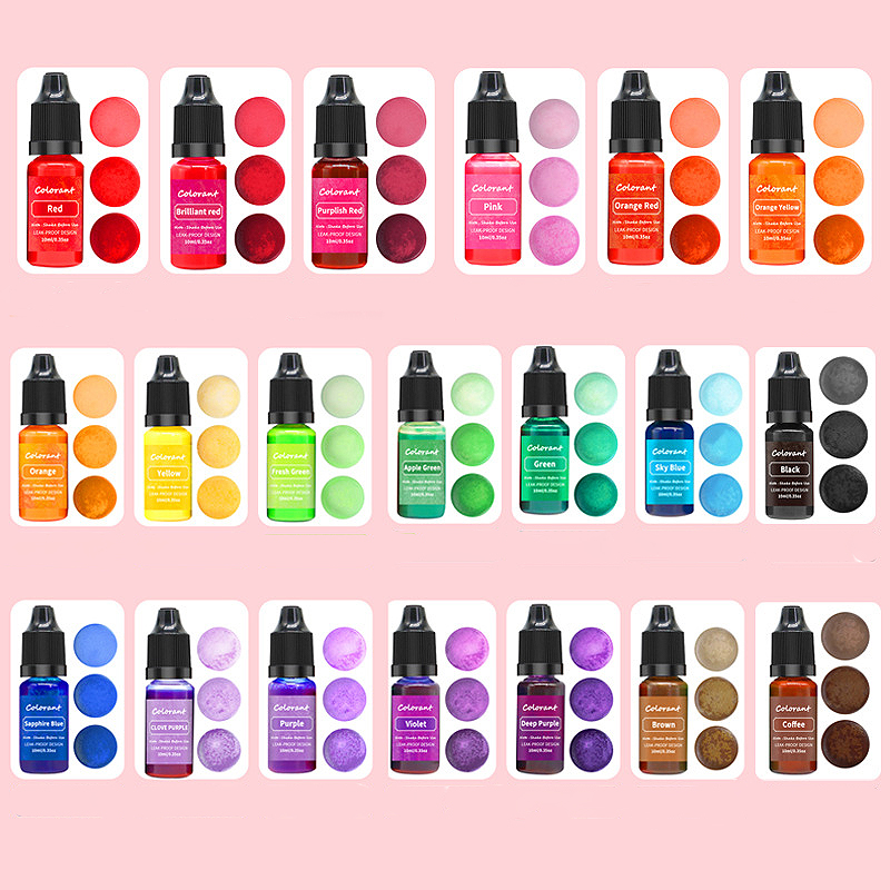 Candle Dye Chip - 20 kleuren kaars kleurstoffen pigment aromatherapie