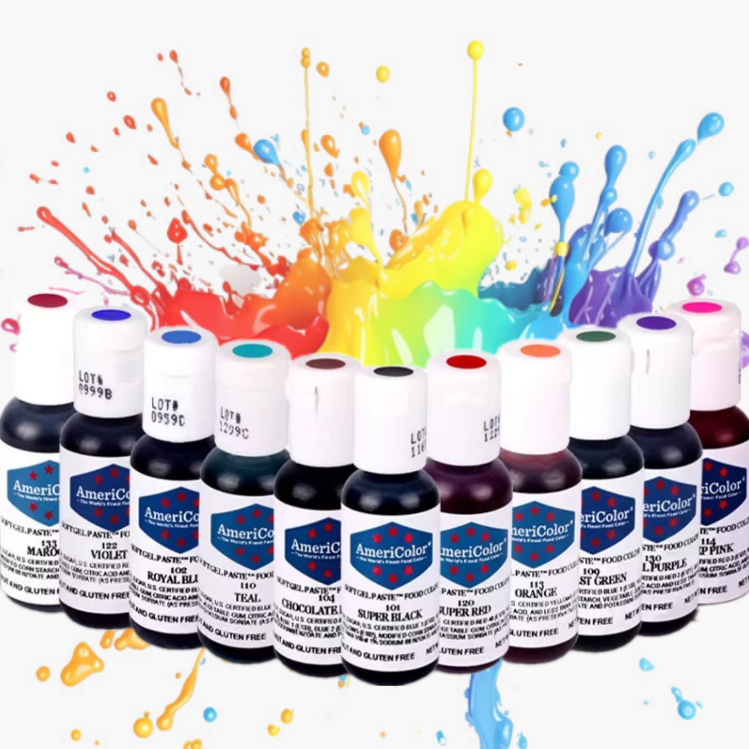 Candle Dye Chip - Americolor 22 kleuren Food Grade Verven
