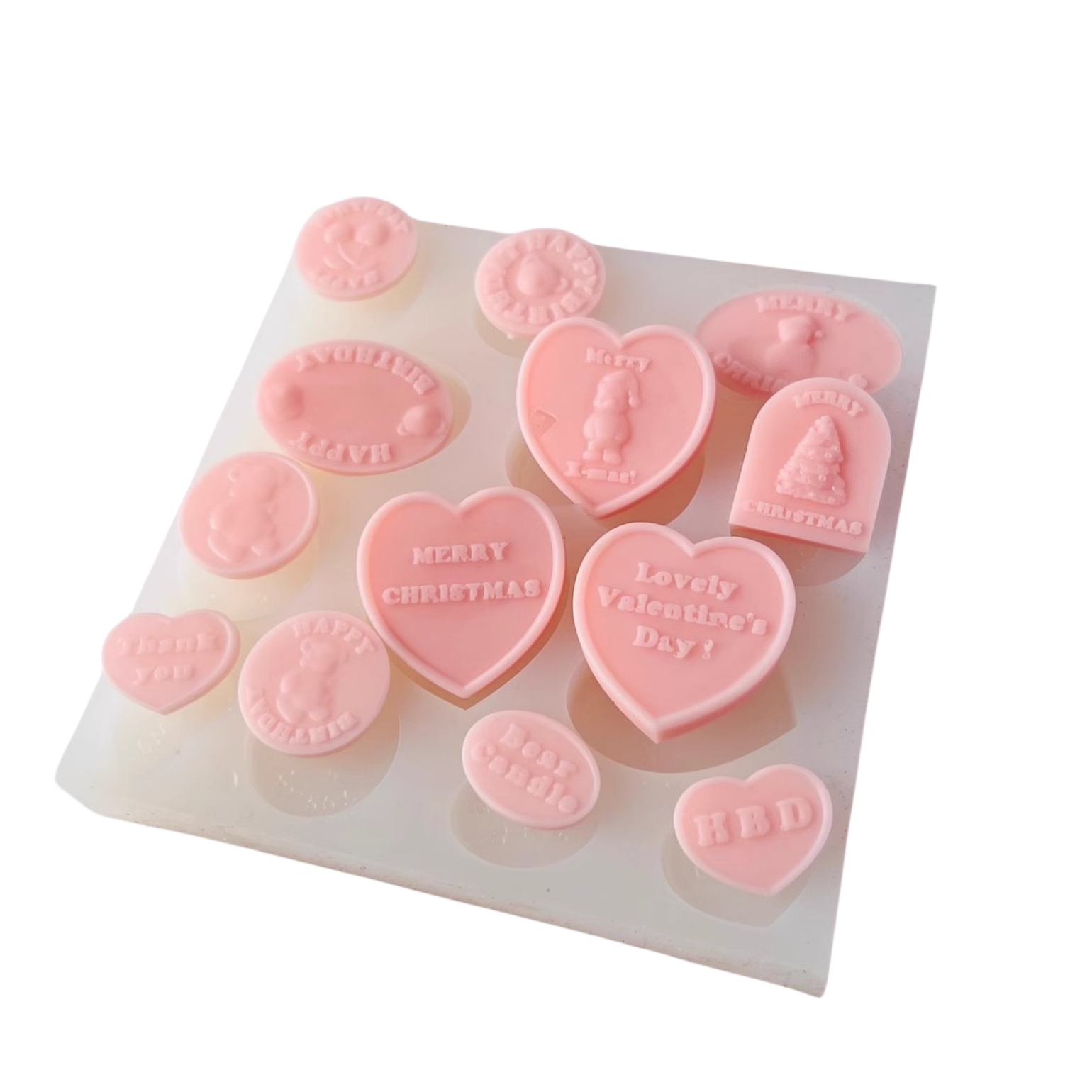 Candle Making Uk - Kerst kaars schimmel siliconen DIY handgemaakt