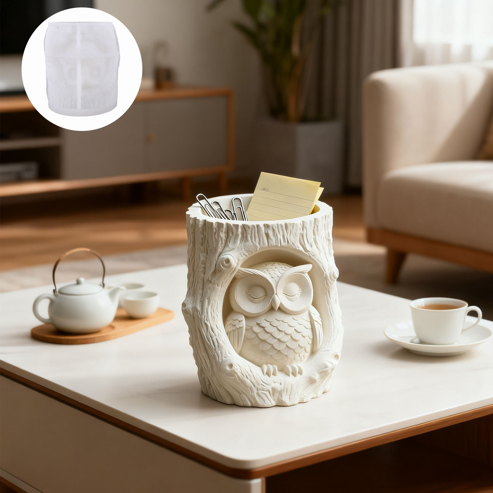 Candle Making Diy - Harsgietvorm DIY siliconen mal kaarsenhouder mal