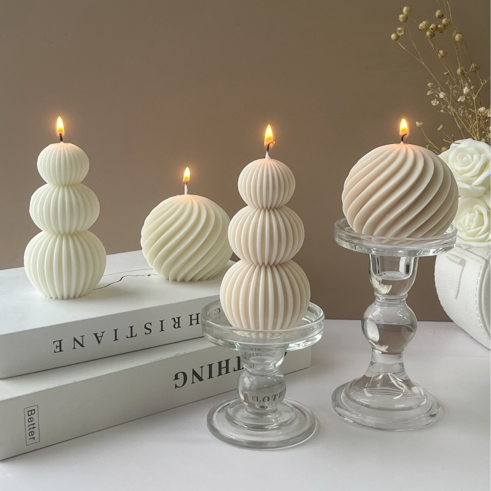 Candle Making Books For Beginners - Ronde pijler siliconen kaars schimmel taper