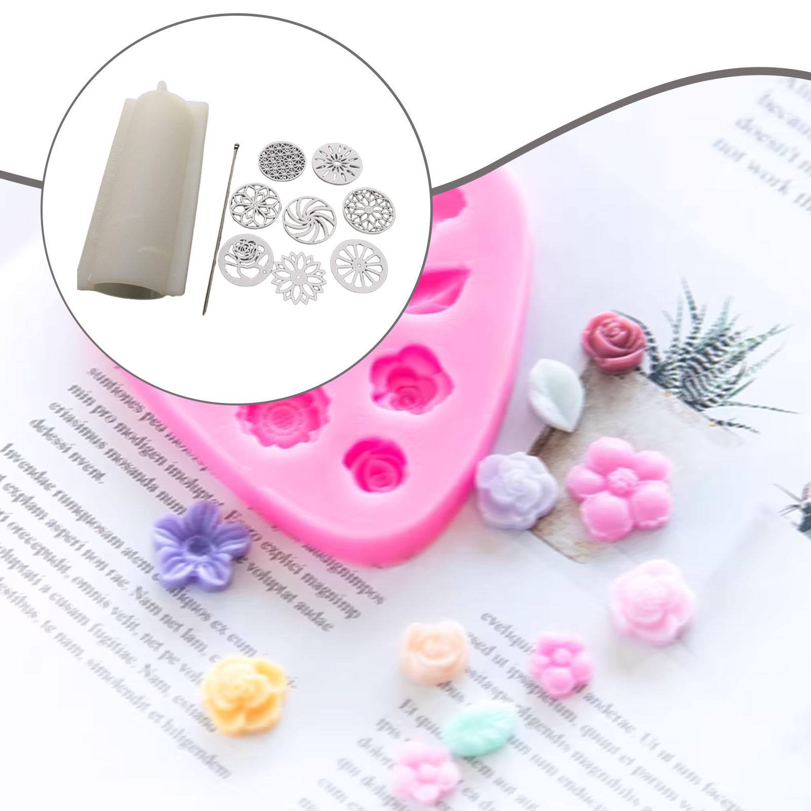 Candle Making Youtube - Silicone buisvormige zeepvormset met acryl sjablonen