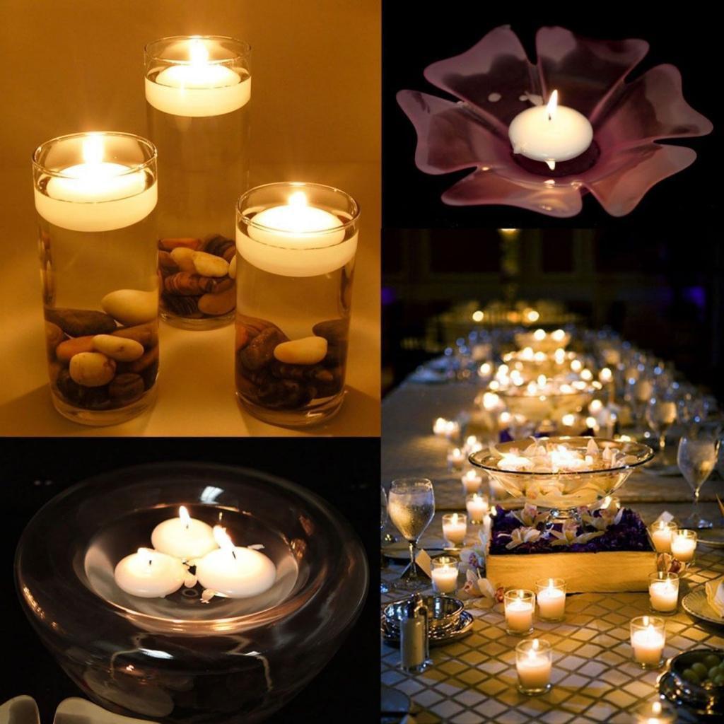 Candle Making Event - Handgemaakte kaarsvorm ronde plastic drijvende schijfvormige