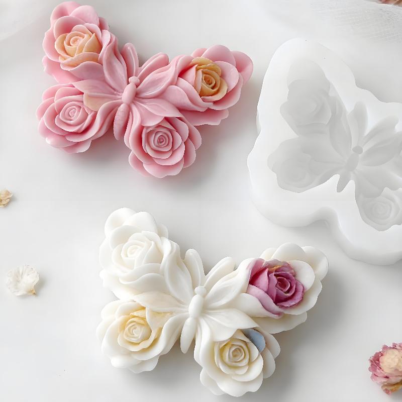 Candle Making Diy - DIY Rose Butterfly Form siliconen mal