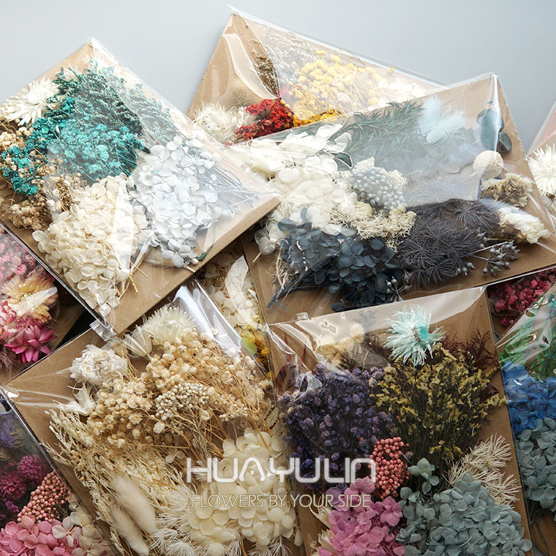 Candle Making Diy - 1-pack kunstplanten gedroogde echte bloemen geconserveerde