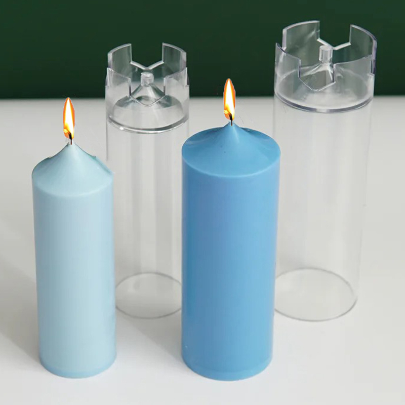 Candle Making Kit Diy - 3D Spits Cilinder Kaars Schimmel DIY