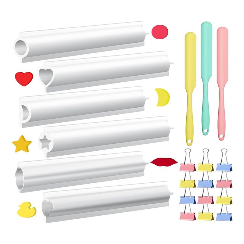 Candle Making Youtube - Lichtgewicht 6-delige lange siliconen mal kolomvormige