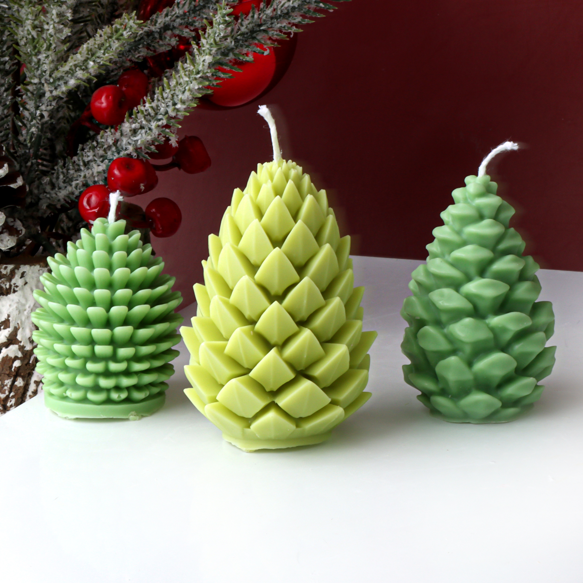 DIY Dennenappel Kaars Silicone - Candle Making Books For Beginners recensie en prijs