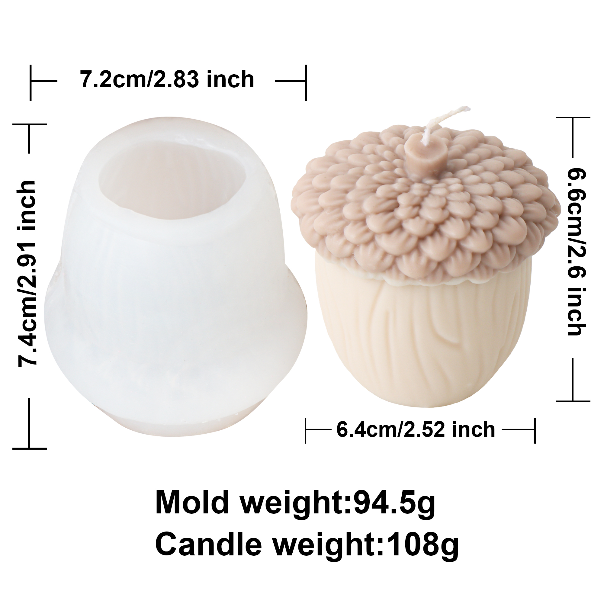 DIY Dennenappel Kaars Silicone - Candle Making Books For Beginners recensie en prijs