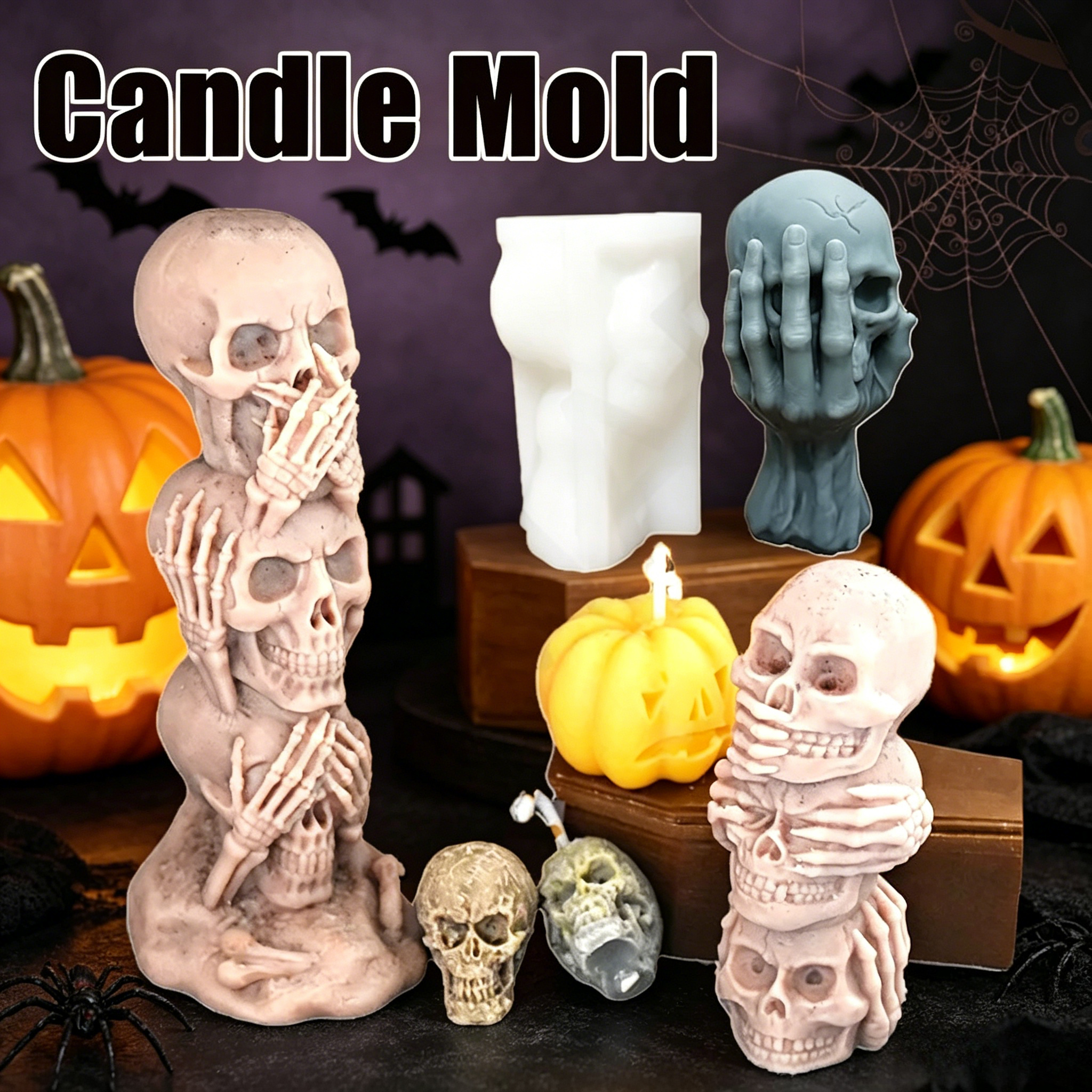 Siliconen mal 2026 Halloween s - Candle Making Event recensie en prijs