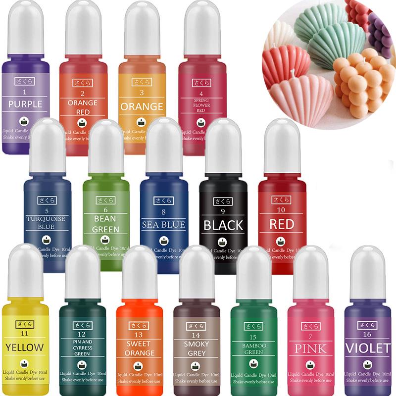 10 ml/Fles Kaars Wax Pigment K - Candle Dye Chip recensie en prijs
