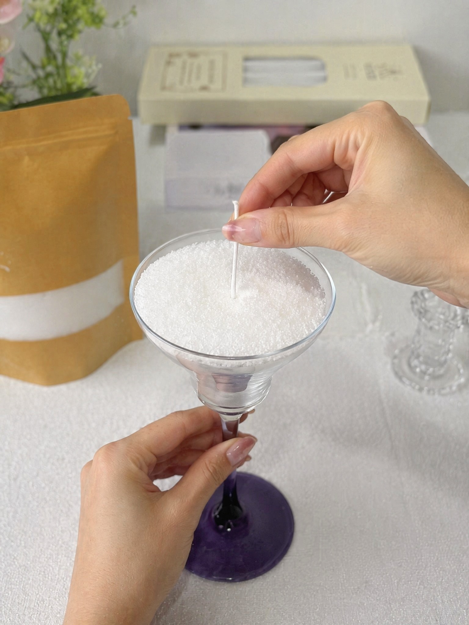 1000g parelwas DIY is de grond - Candle Making Place recensie en prijs