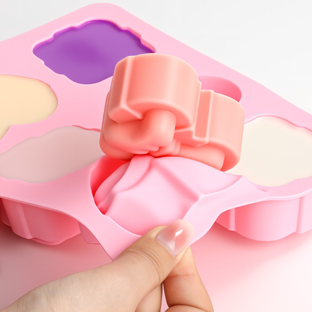 Vierkante hartvorm siliconen m - Candle Making Easy recensie en prijs