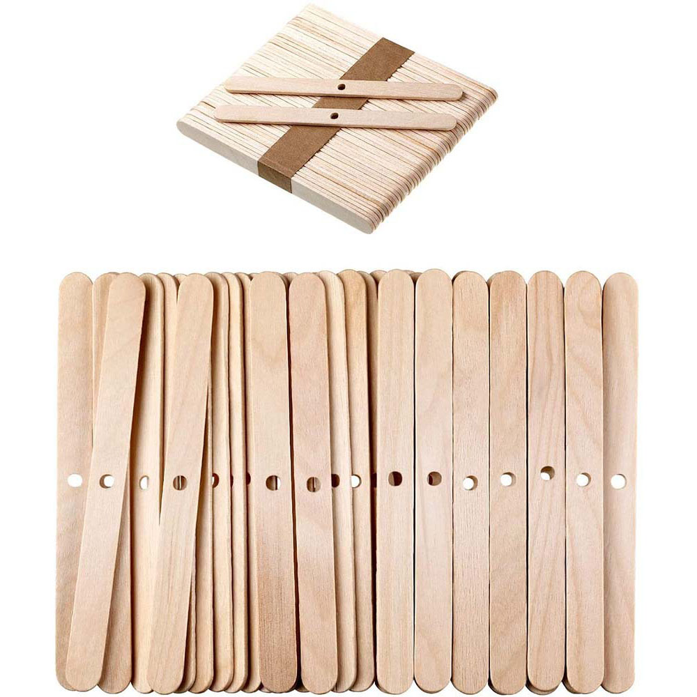50 stks Houten Wax Core Houder - Soy Wax Pillar Blend recensie en prijs