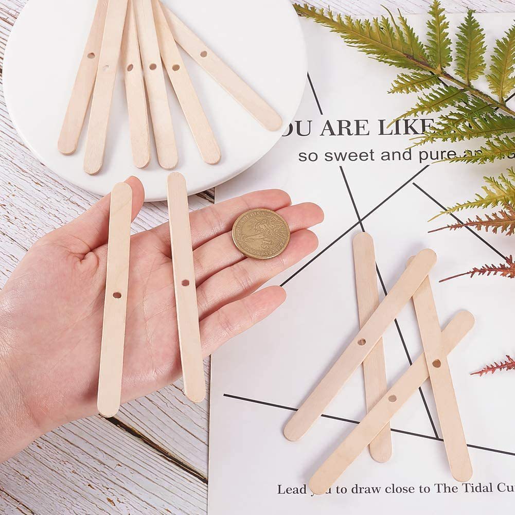 50 stks Houten Wax Core Houder - Soy Wax Pillar Blend recensie en prijs