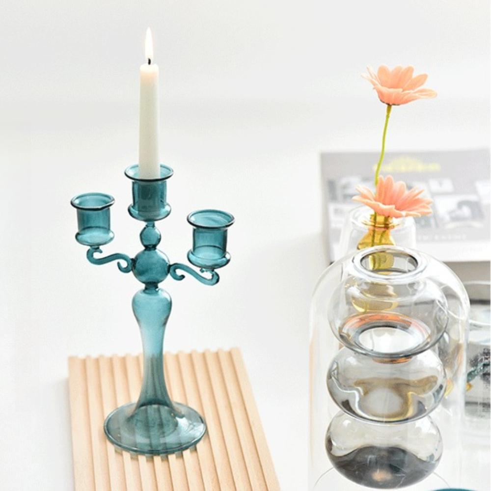 3-koppen retro transparante ka - Candle Making Glass recensie en prijs