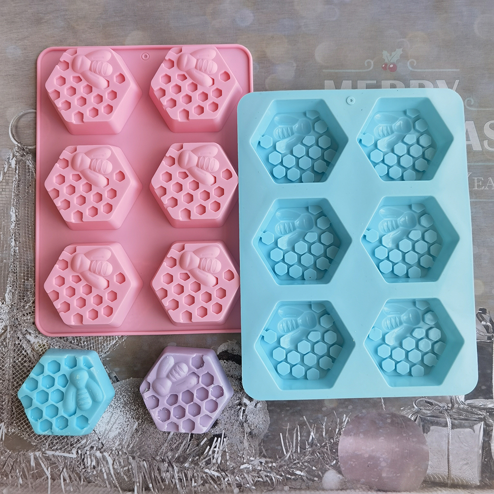 Siliconen Zeshoekige Bee Zeep  - Candle Making Easy recensie en prijs