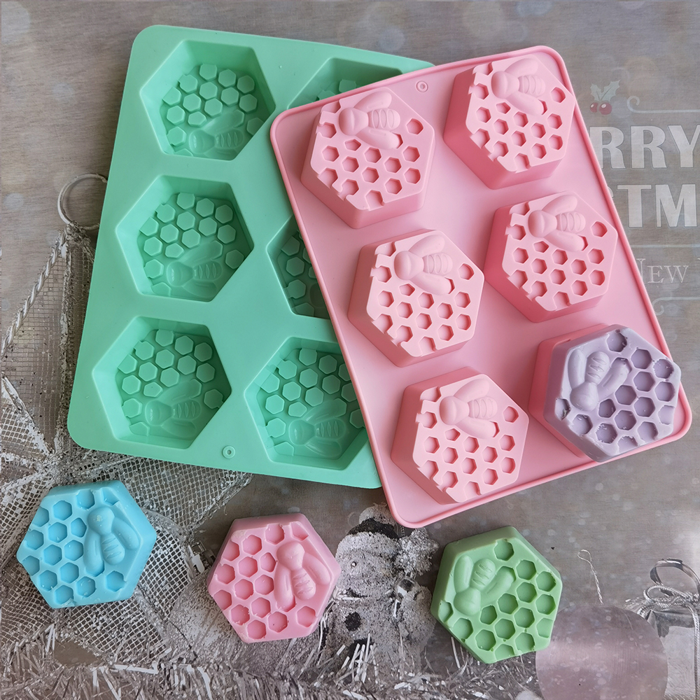 Siliconen Zeshoekige Bee Zeep  - Candle Making Easy recensie en prijs