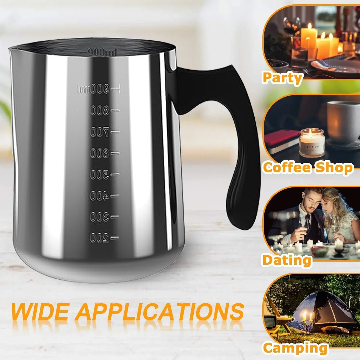 Kaarsschenpan met elektrische  - Candle Making Kit Wholesale recensie en prijs