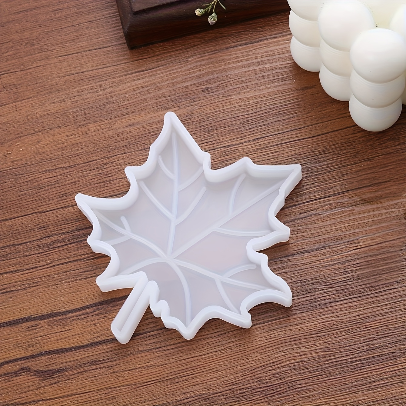 1PC esdoornbladvormige silicon - Candle Making Diy recensie en prijs