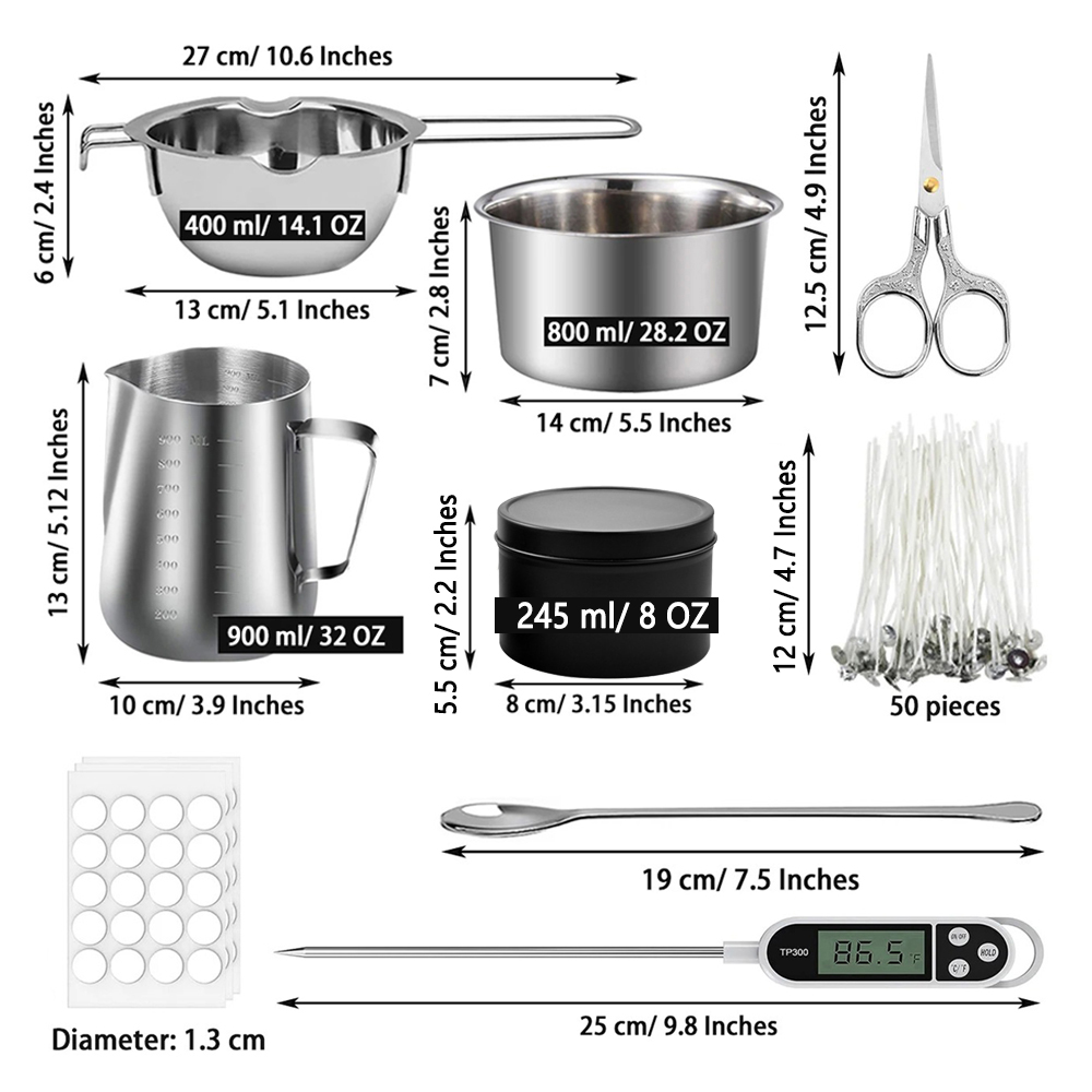 Glintmos DIY kaarsenmaakset me - Candle Making Diy recensie en prijs