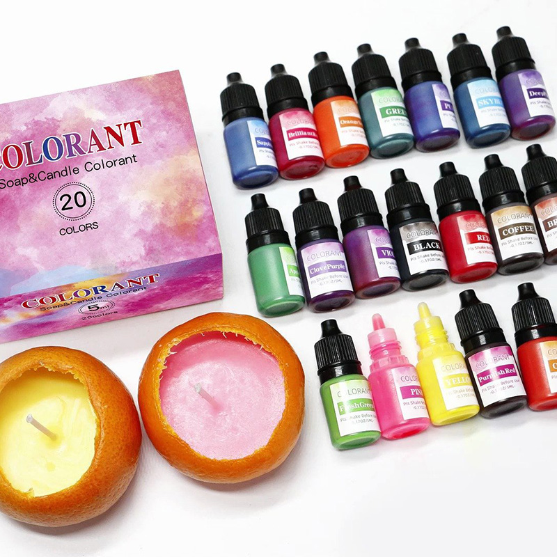 20-kleuren kaarskleurstof pigm - Candle Dye Chip recensie en prijs