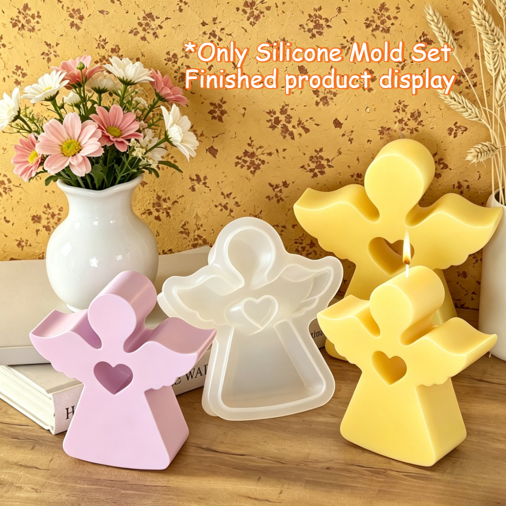 Holle kleine engel siliconen h - Candle Making Diy recensie en prijs