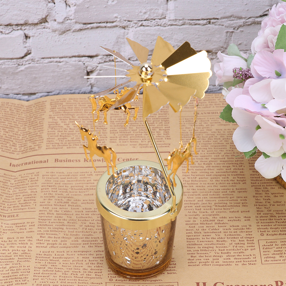Draaiende glazen kaarsenhouder - Candle Making Glass recensie en prijs