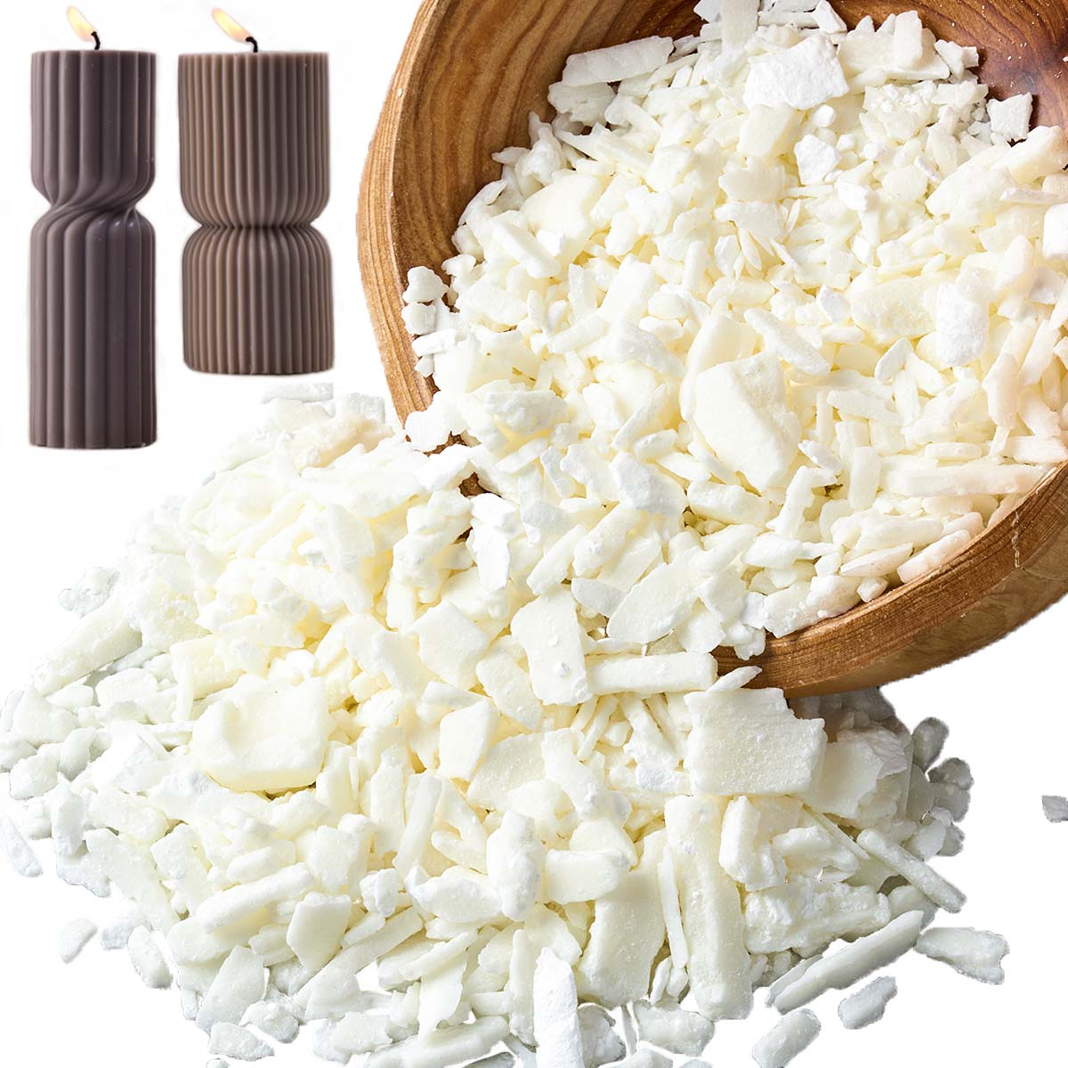 1 pond zuiver witte sojawas vo - Candle Making Kit Diy recensie en prijs