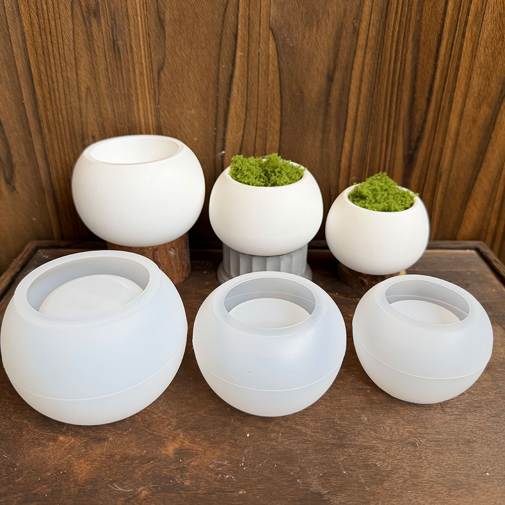 3 stuks ronde bloempot silicon - Candle Making Uk recensie en prijs