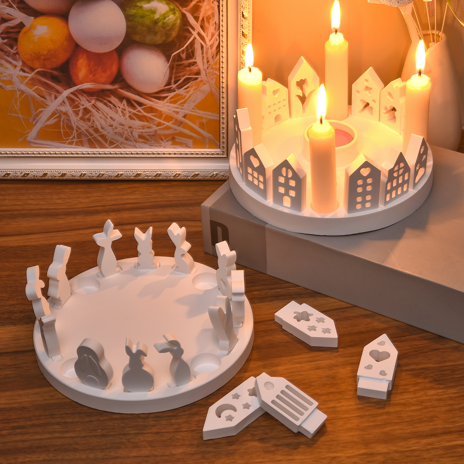 Holle Huis Konijn Kaarshouder  - Candle Making Diy recensie en prijs