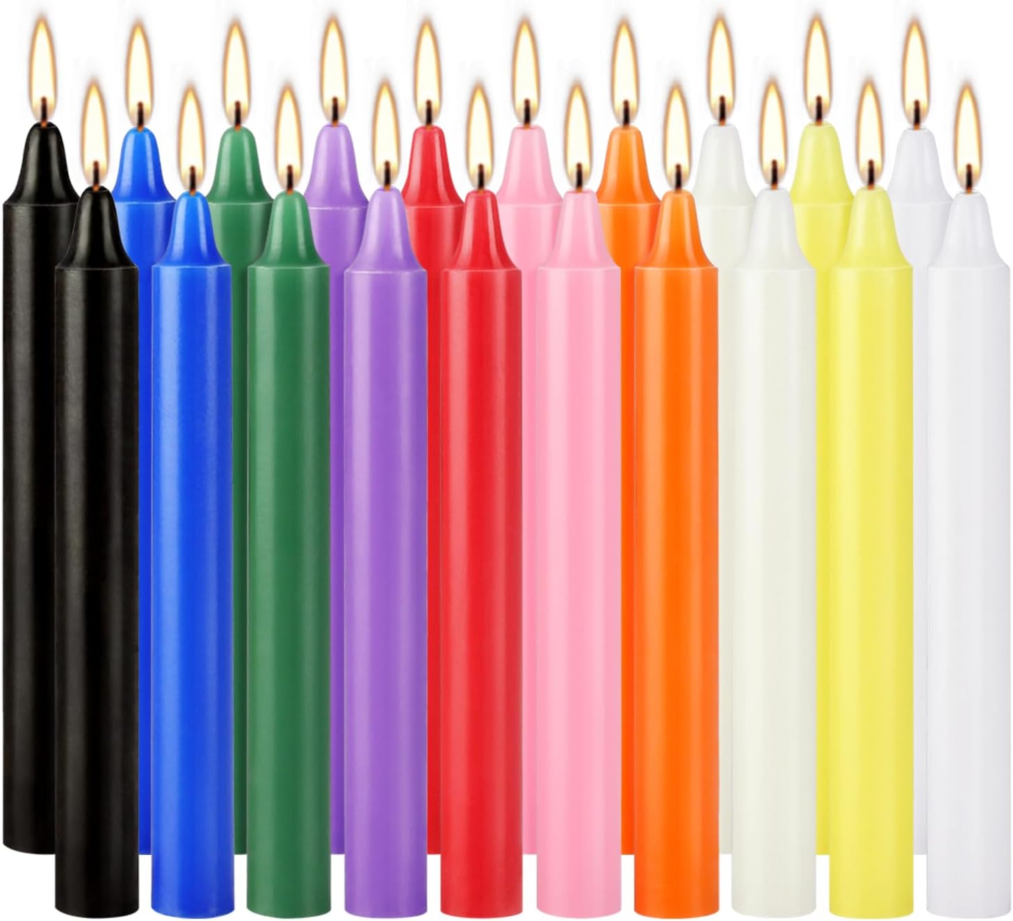 20 kleurrijke kleine wasmassen - Candle Making Place recensie en prijs
