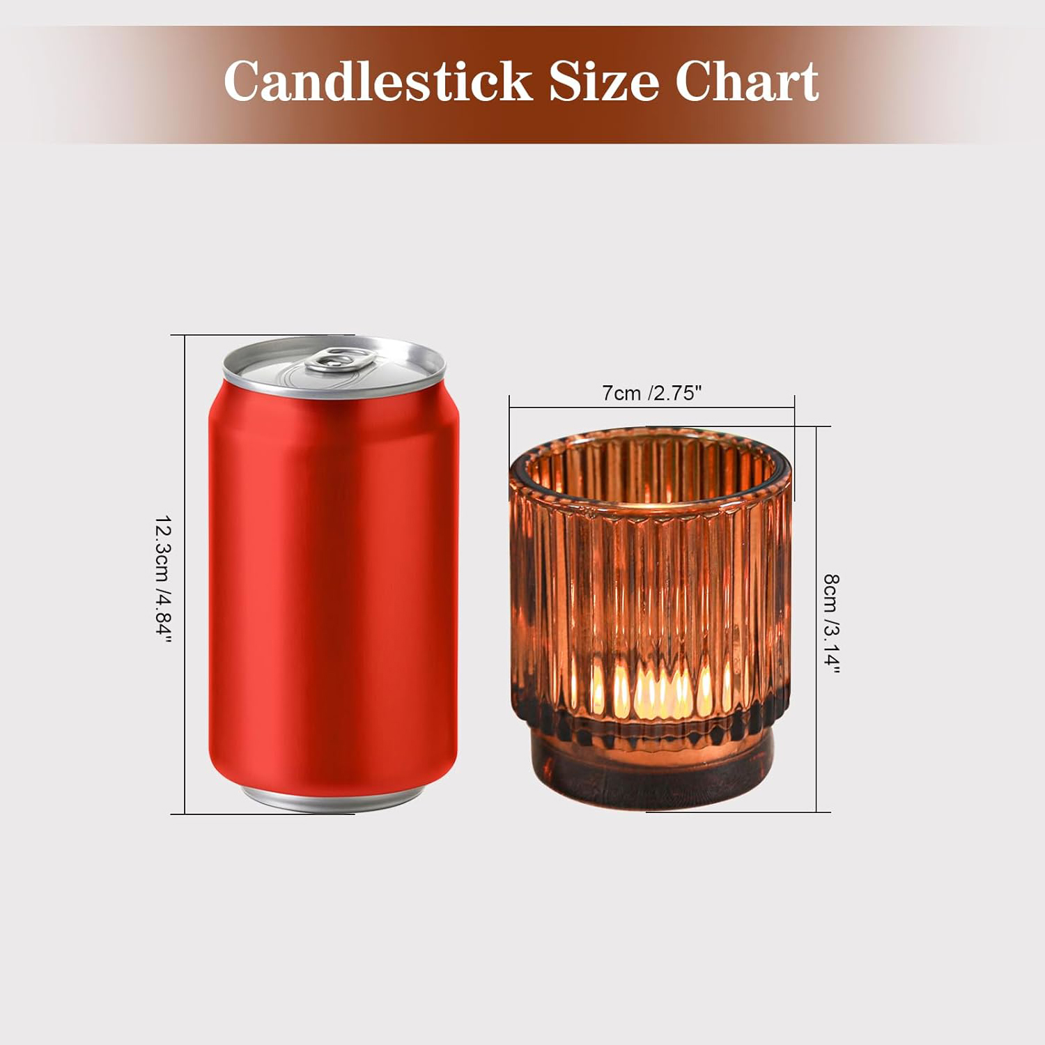 Vintage geribbelde amber glaze - Candle Making Glass recensie en prijs