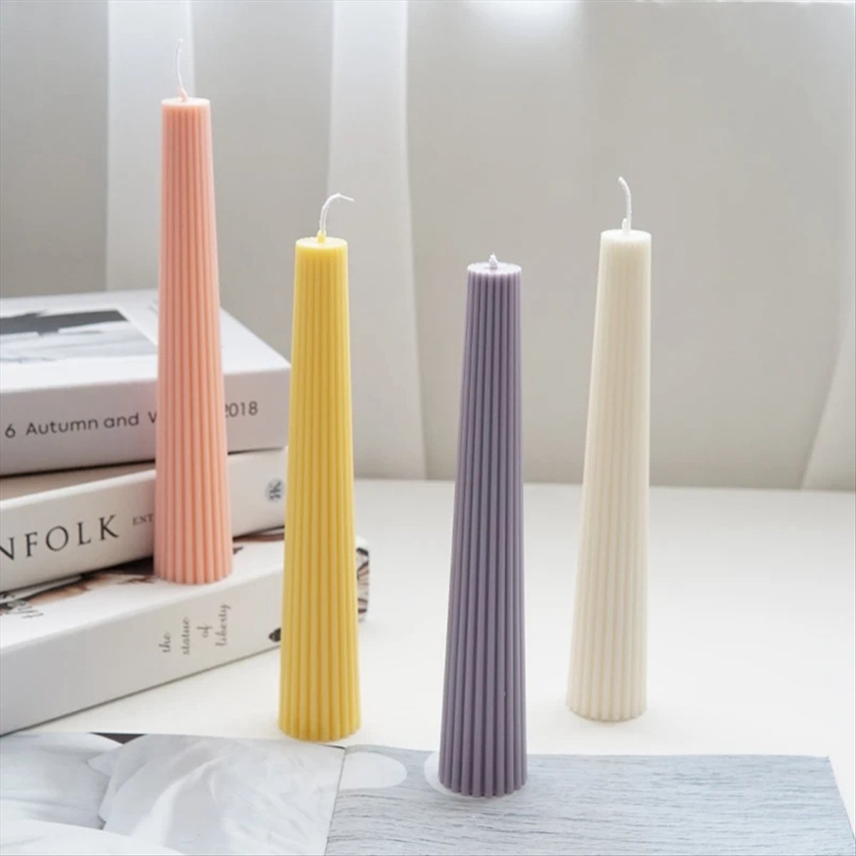 *ABAB Gestreepte Lange Paal Ko - Candle Making Kit Diy recensie en prijs