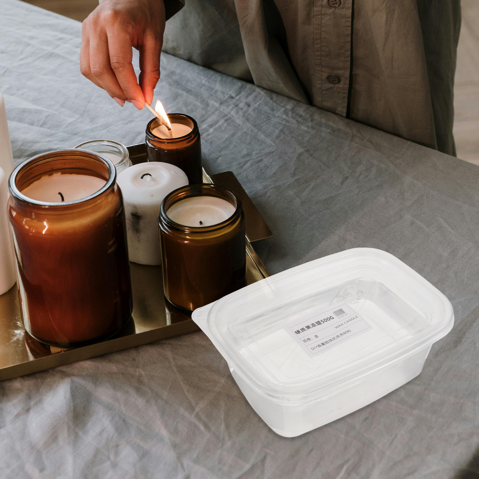 Transparante Gelwas voor Kaars - Candle Making Uk recensie en prijs
