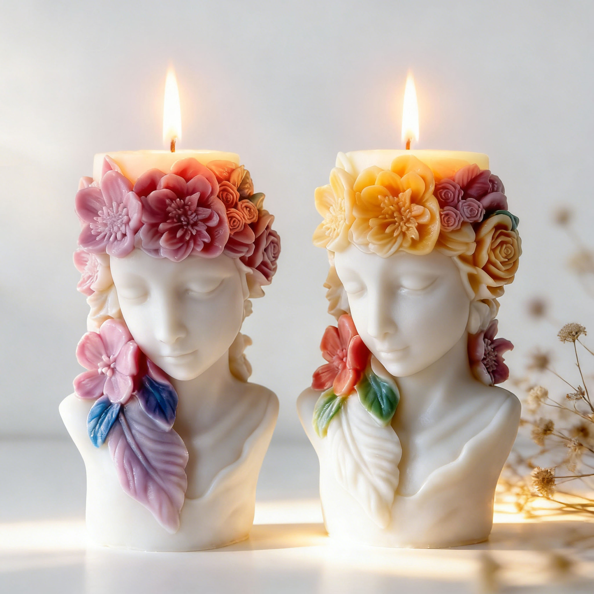 3D Bloemenportret Reliëfkaars  - Candle Making Books For Beginners recensie en prijs