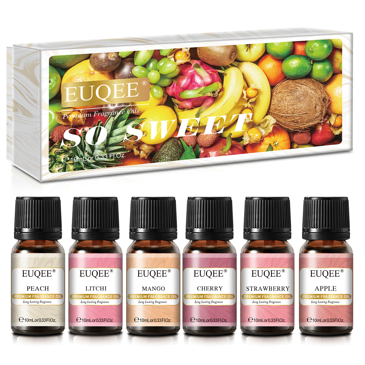 EUQEE 6pcs Geuroliën Set 10ml  - Candle Making Kit Wholesale recensie en prijs