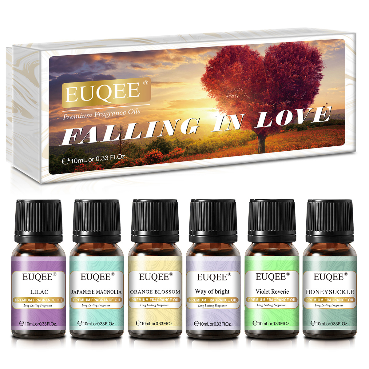 EUQEE 6pcs Geuroliën Set 10ml  - Candle Making Kit Wholesale recensie en prijs