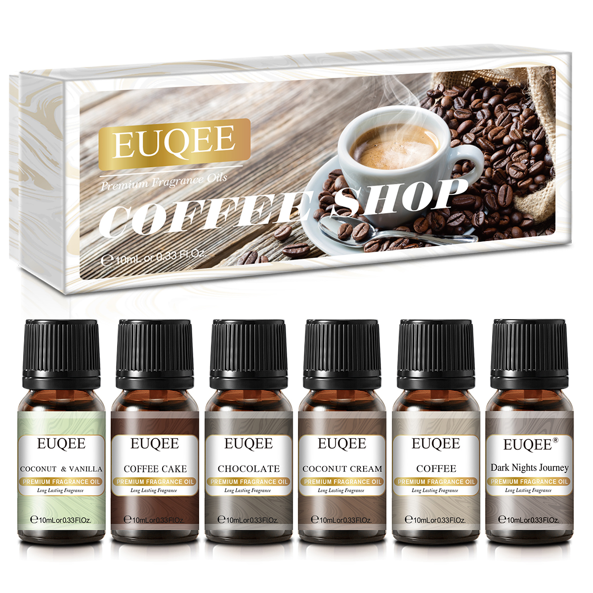 EUQEE 6pcs Geuroliën Set 10ml  - Candle Making Kit Wholesale recensie en prijs