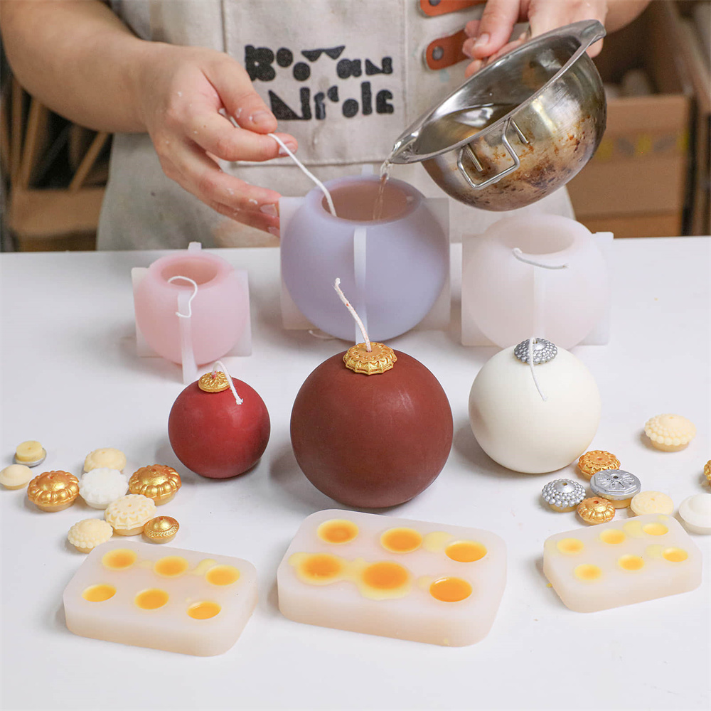 Nicole Kerstbal Kaars Silicone - Candle Making Books For Beginners recensie en prijs