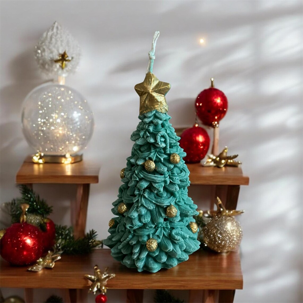 Kerst Pijnboom Siliconen Mal D - Candle Making Books For Beginners recensie en prijs