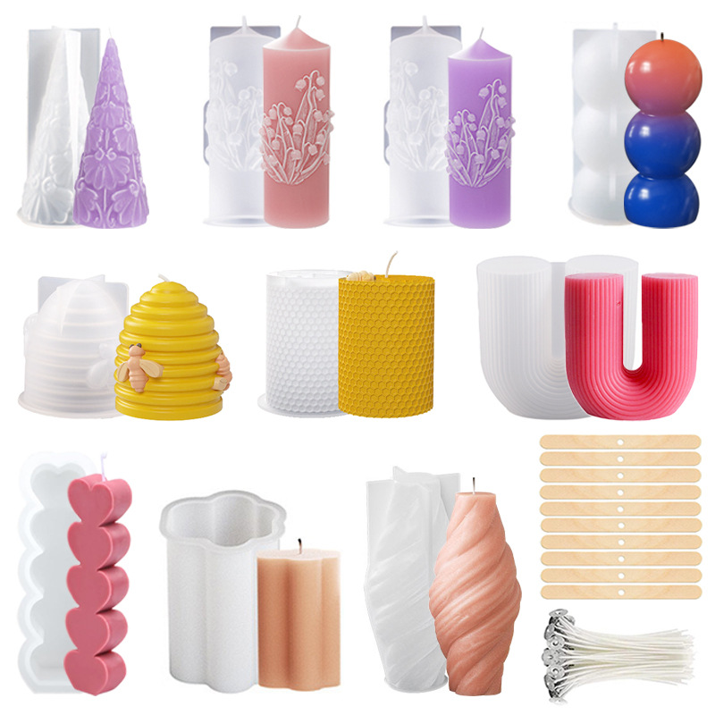 Siliconen kaarsenmaakvorm, cil - Candle Making Youtube recensie en prijs