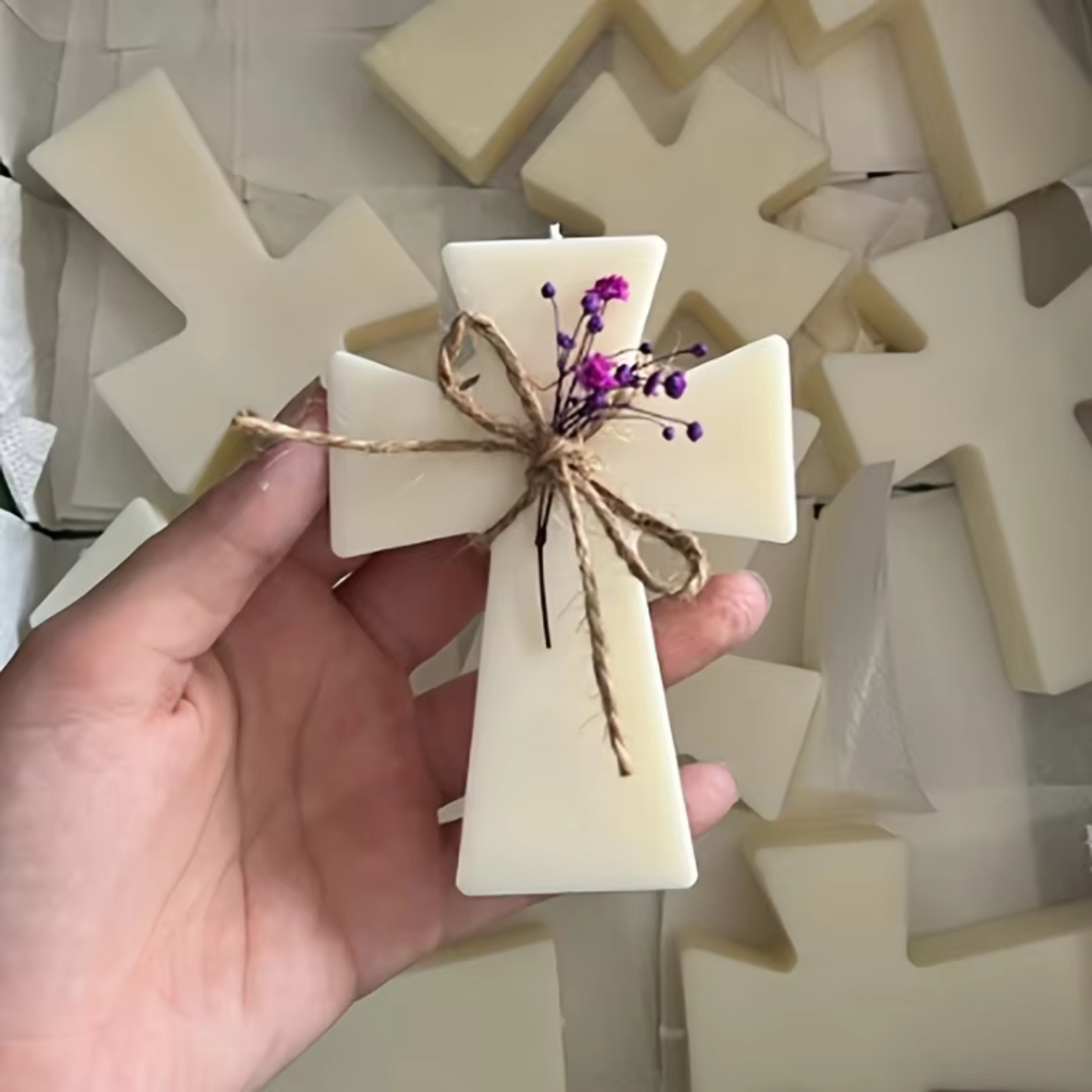 Siliconen mal zegenkruis DIY m - Candle Making Uk recensie en prijs