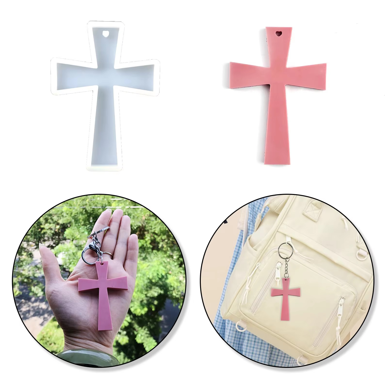 Siliconen mal zegenkruis DIY m - Candle Making Uk recensie en prijs